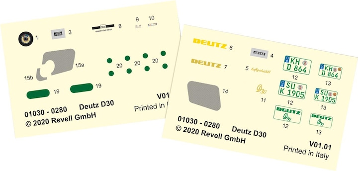 Produktbild Revell Traktor Deutz D30