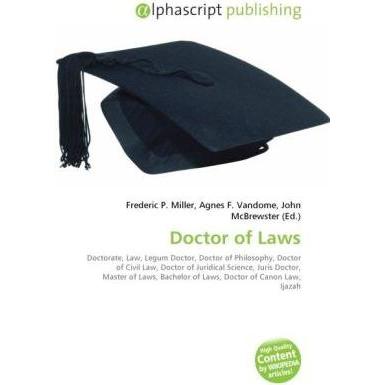 Doctor of Laws, Fachbücher