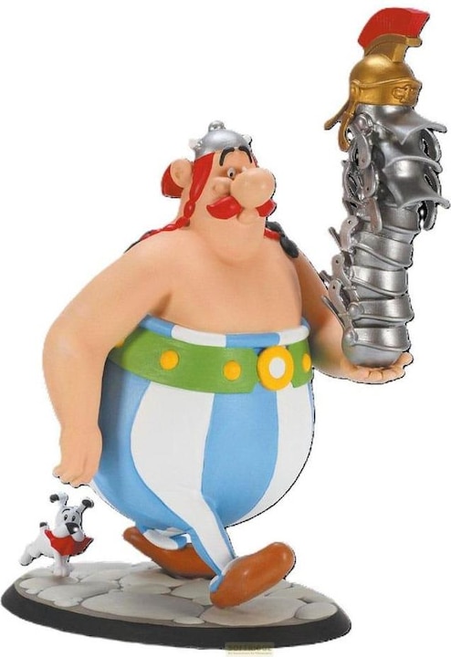 Image du produit Plastoy Figurine d'Astérix Obélix Pile de casques et Idéfix