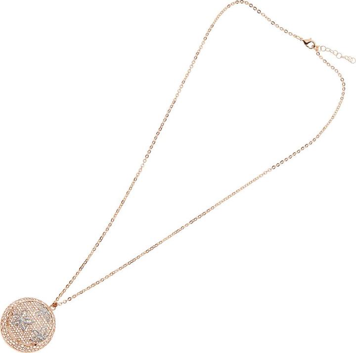 Immagine prodotto Ottaviani Collana in bronzo con glitter argento (60 - 64 cm)