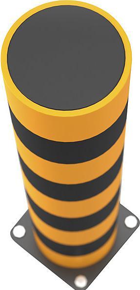 Image du produit Ampere Borne de protection STRONG, diamètre du tube 200 mm, jaune trafic, hauteur 600