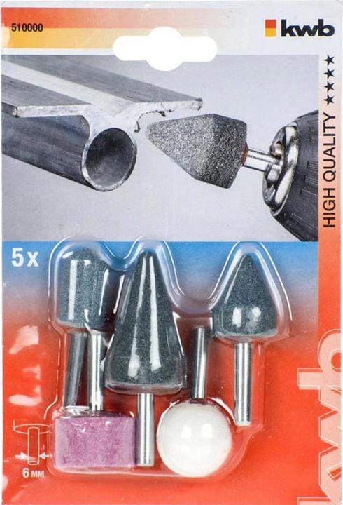 Image du produit kwb Jeu de meules sur tige 5 pièces