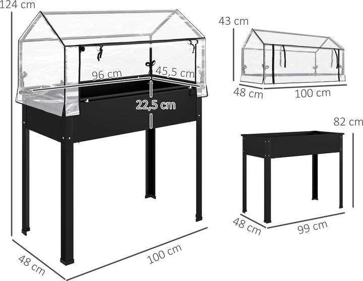 Immagine prodotto Outsunny Hochbeet