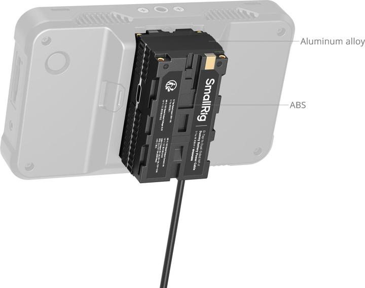 Produktbild SmallRig D-Tap to Dual-Sided NP-F Dummy Battery Power Cable 4884