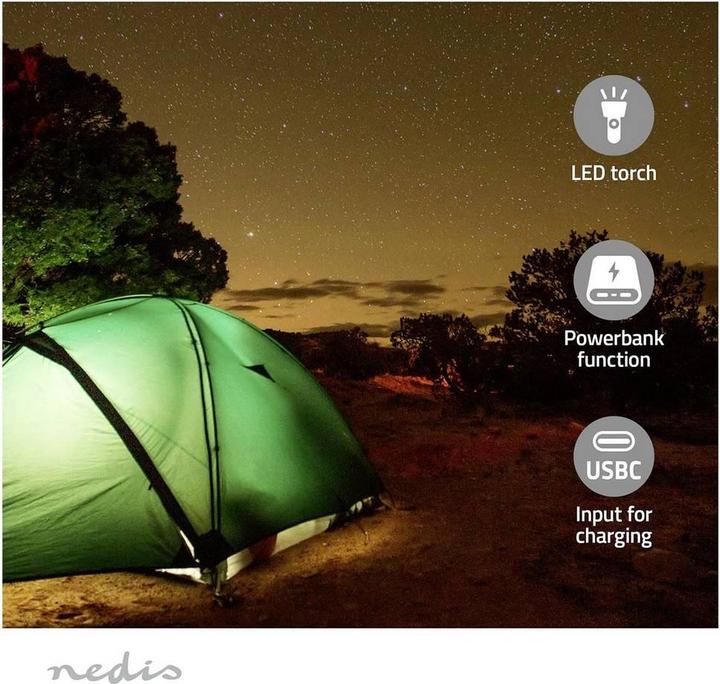 Actual product image Nedis Emergency radio (DAB+, FM)