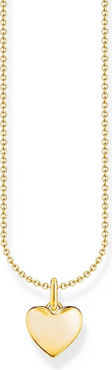 Produktbild Thomas Sabo Kette mit Herz-Anhänger vergoldet (925er Silber, 38 - 45 cm)