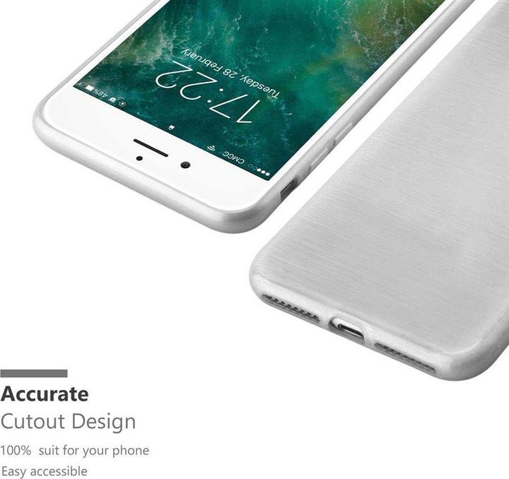 Image du produit Cadorabo Couverture TPU brossé (Apple iPhone 7 Plus, Apple iPhone 7s Plus)