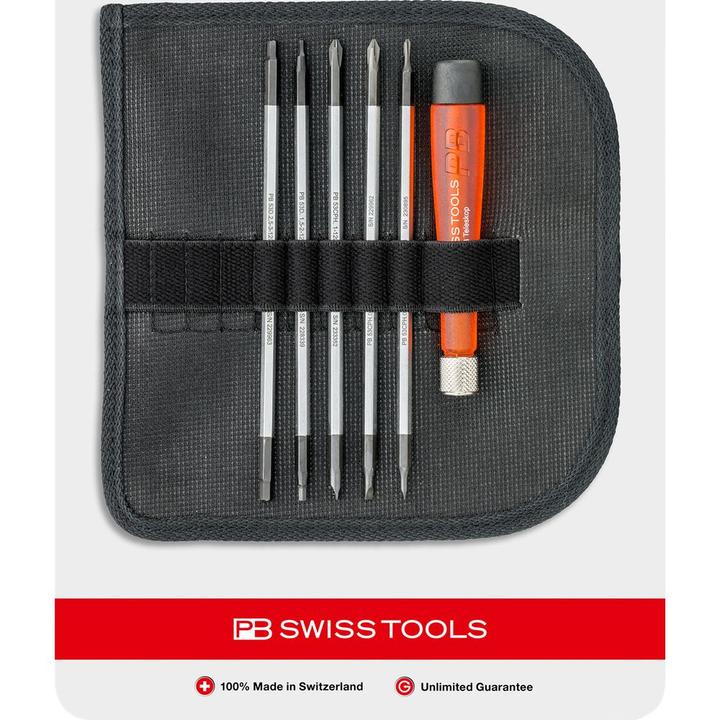 Produktbild PB Swiss Tools Schraubenzieher-Set (Schlitz, Innensechskant)