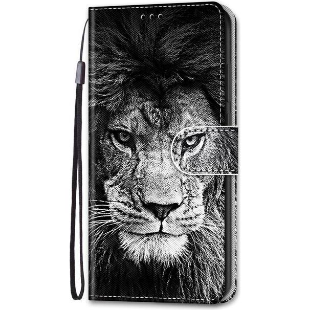 MU Style Leder Bookcover Image Series (Apple iPhone 13 Pro Max), Smartphone Hülle, Mehrfarbig