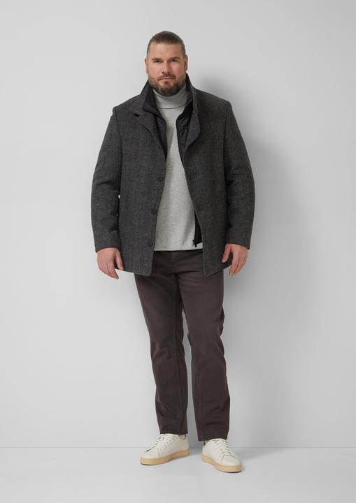 Produktbild s.Oliver Strickpullover Rollkragenpullover aus Baumwolle (3XL)