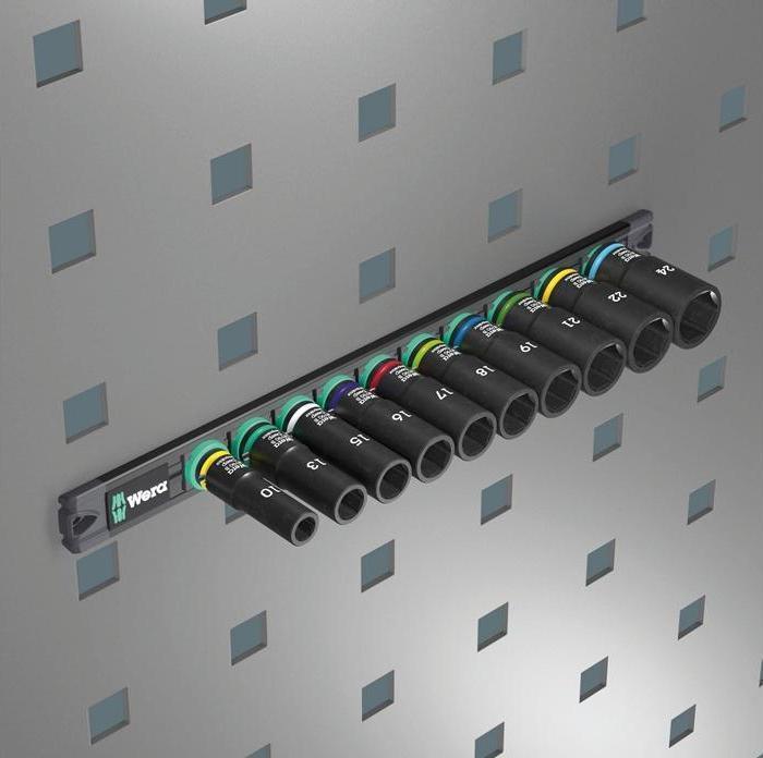 Productafbeelding Wera 8790 Nuss-Magnetleiste B Deep Impaktor 1, 3/8, 10teili