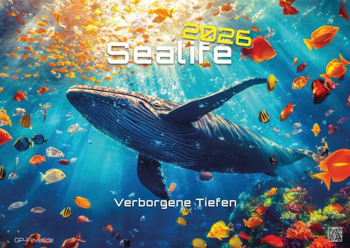 Produktbild Sealife - verborgene Tiefen - 2026 - Kalender DIN A2 (A2)