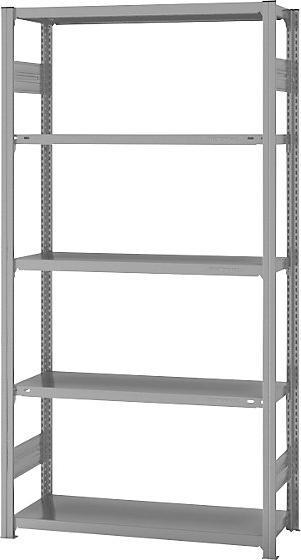 Actual product image eurokraft pro System boltless shelving, medium-heavy construction, plastic coated
