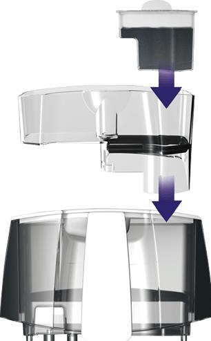 Produktbild Laurastar Halterung für Wasserbehälter mit Kalkfilterkartusche