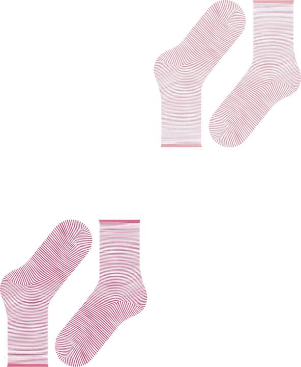 Produktbild Esprit Allover Stripe 2-Pack Baumwollsocken (2er Pack, 35 - 38)