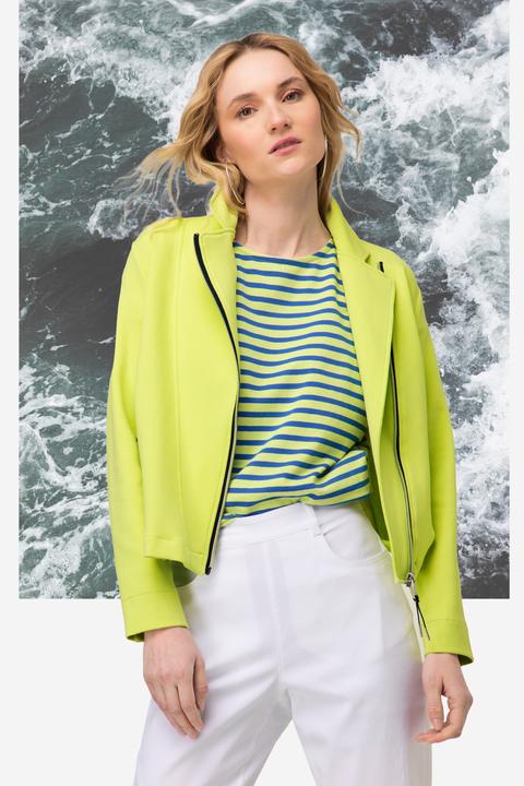 Immagine prodotto Laurasøn Biker-Jacke, Sweat, Revers, Zipper, Langarm (S)