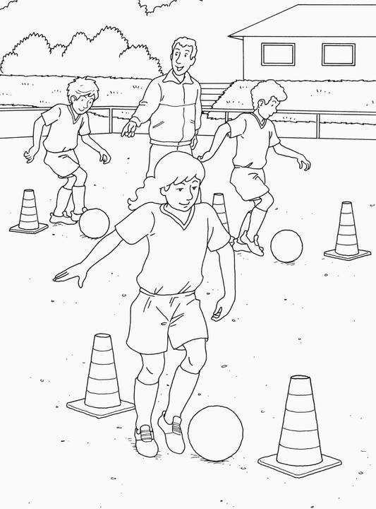 Productafbeelding Ravensburger Mein Mal- und Rätselspass: Fussball