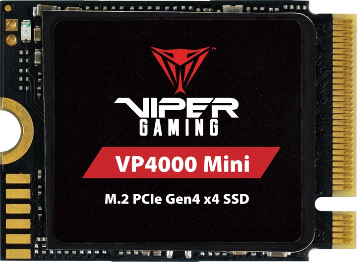 Produktbild Patriot SSD 2TB M.2 Viper Mini VP4000 Gen4 x4 5000/3500 (2000 GB, M.2 2230)
