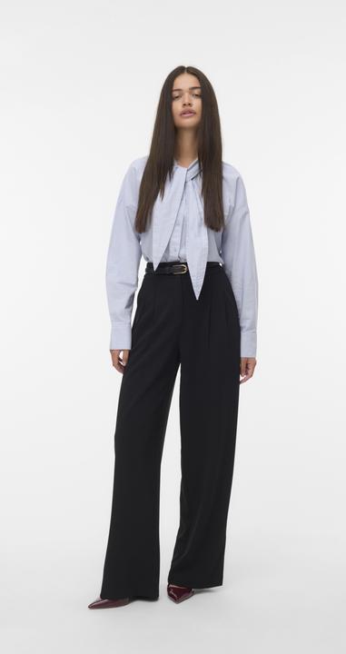 Actual product image Vero Moda VMEDA Mittlere Taille Hose Hose mit weitem Beinschnitt (30)