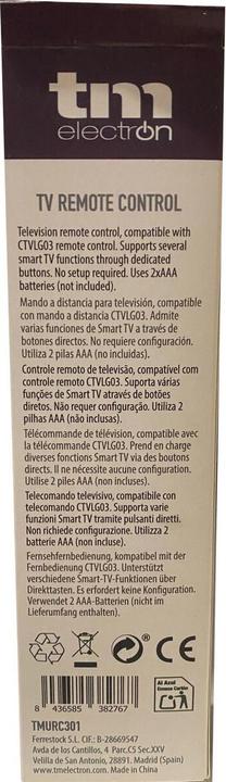 Image du produit TM Electron Universal Fernbedienung (Télécommande universelle)