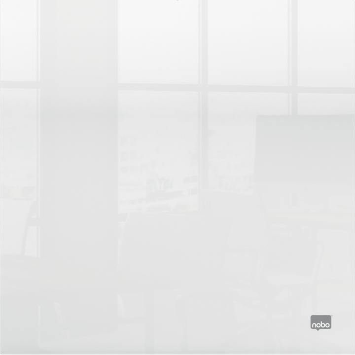 Image du produit Nobo Tableau de notes en acrylique 30 cm x 30 cm, transparent (30 x 30 cm)