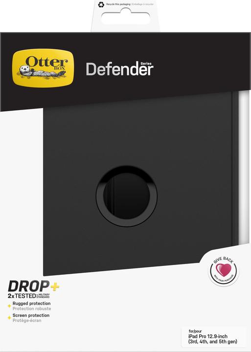 Image du produit OtterBox Defender (iPad Pro 12.9 2018 (3. Gen), iPad Pro 12.9 2020 (4. Gen), iPad Pro 12.9 2021 (5ème génération), iPad Pro 12.9 2022 (6e génération))