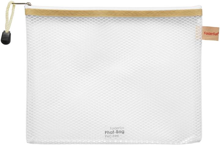 Actual product image Foldersys Zipped pocket A5 plastic beige (A5, 1 x)