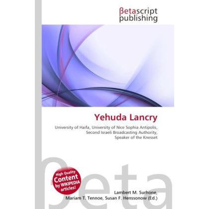 Yehuda Lancry, Sachbücher