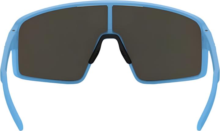 Actual product image Bliz P001 - Fahrradbrille (Matt blue-grey with blue mirror, Blue Mirror)