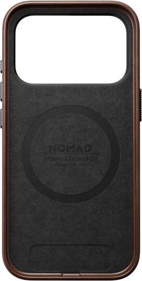 Actual product image Nomad Traditionelle Lederhülle - Lederhülle für iPhone Pro, Horween-Leder (Apple iPhone 17 Pro)