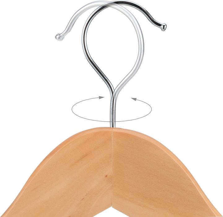 Actual product image Relaxdays 20x children's clothes hangers (20 x)