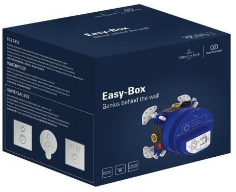 Image du produit Ideal Standard Kit d'encastrement IDS 1 EASY-Box pour bras de douche et de bain. Thermostats individuels