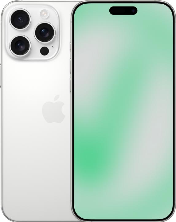 Produktbild Revendo iPhone 16 Pro Max (512 GB, White Titanium, 6.90", 48 Mpx, SIM + eSIM, A / Wie neu)