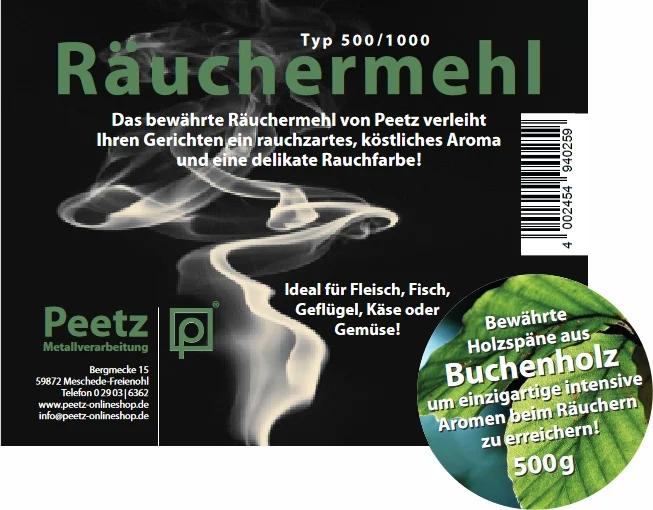 Actual product image Siepmann Smoking flour beech