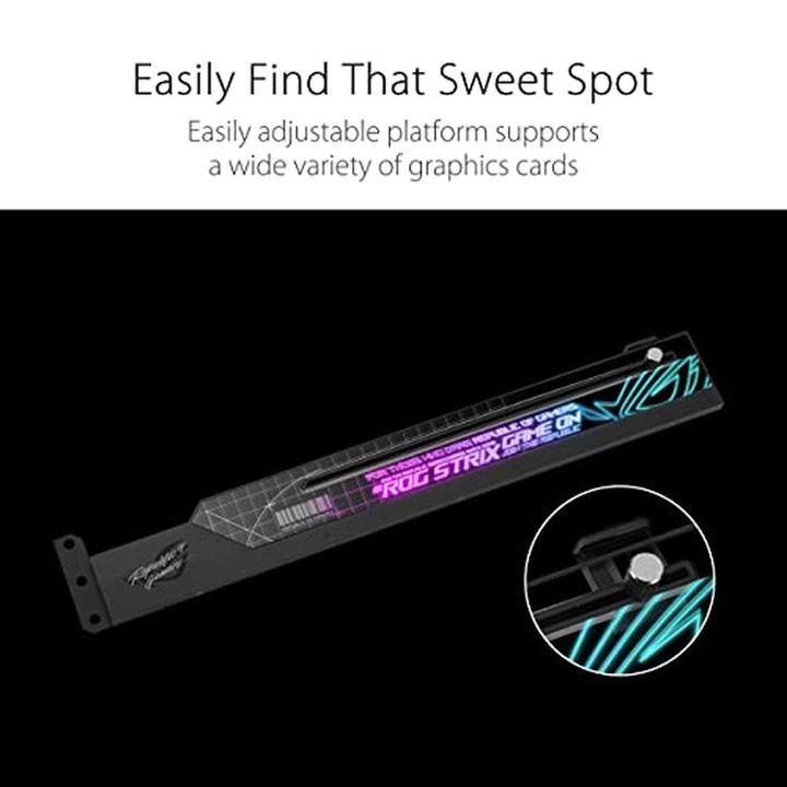 Immagine prodotto ASUS ROG-STRIX-HOLDER/Graphics Card Holder (90YE00R0-M0NA00)