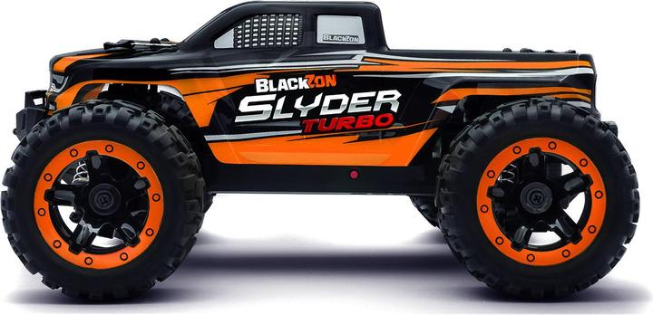 Actual product image Blackzon - Slyder MT Turbo 1/16 4WD 2S Brushless - Orange (540210) (RTR Ready-to-Run)