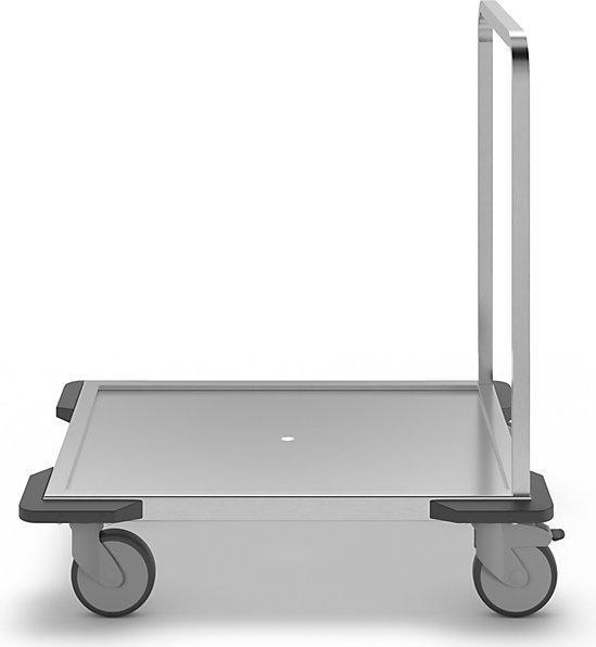Produktbild eurokraft pro Edelstahl-Plattformwagen (150 kg)