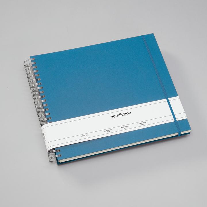 Productafbeelding Semikolon Fotoalbum Maxi Mucho Blue, crèmekleurige pagina's (10 x 15 cm, 9 x 13 cm)