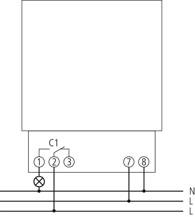 Actual product image Theben TM 179 h
