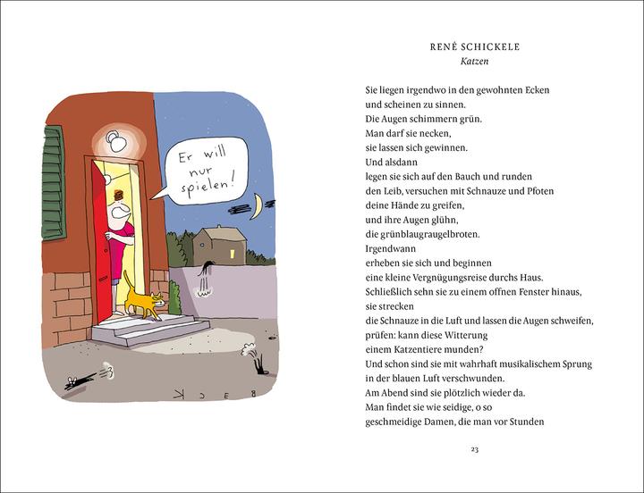 Actual product image »Katzen kann man alles sagen« (German, Beck, Matthias Reiner, 2021)