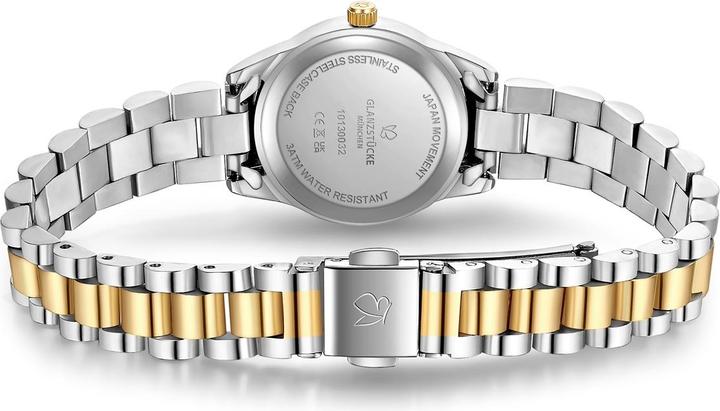 Actual product image Glanzstücke München Damen Quarzuhr bicolor Edelstahl bicolor - 38016 (25 mm)