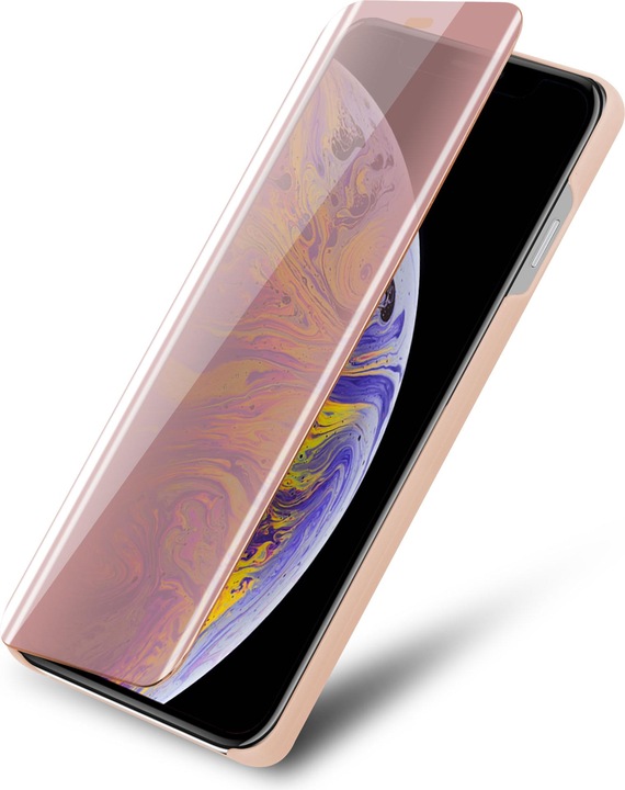 Immagine prodotto Cadorabo Copertina per specchietto retrovisore Smart View a libro (Apple iPhone XS Max)