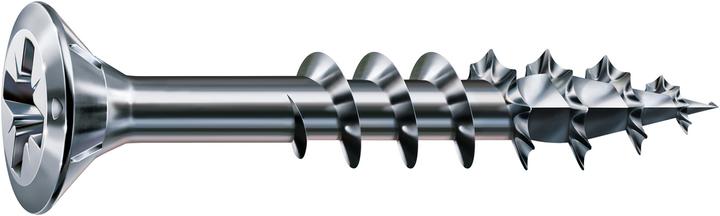 Image du produit Spax FEX H Vis pour ferrures 4.0x 30 PZ 2 acier argenté pour fixations en bois (1000 Vis par pièce)