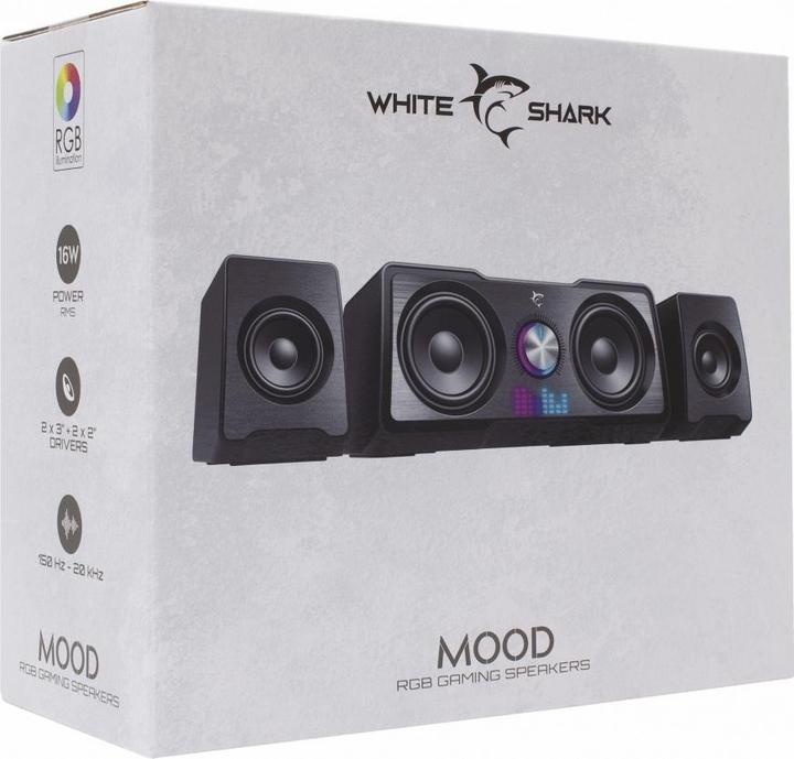 Produktbild White Shark GSP-968 Mood RGB Gaming 2.2 Speaker System