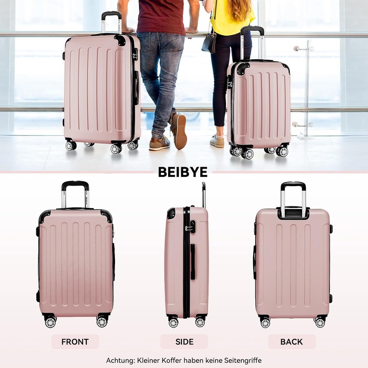 Produktbild Beibye Reisekoffer mit Zwillingsrollen (110 l, L (90 - 115l))