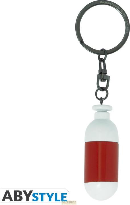 Actual product image ABYstyle Portachiavi Dragon Ball Z : Capsule Red (AX2)