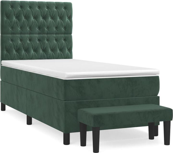 Actual product image vidaXL Boxspringbett (100 x 200 cm)
