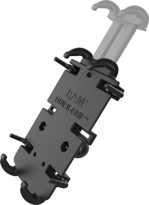Actual product image Rammount Smartphone holder Quick-Grip XL, with ball