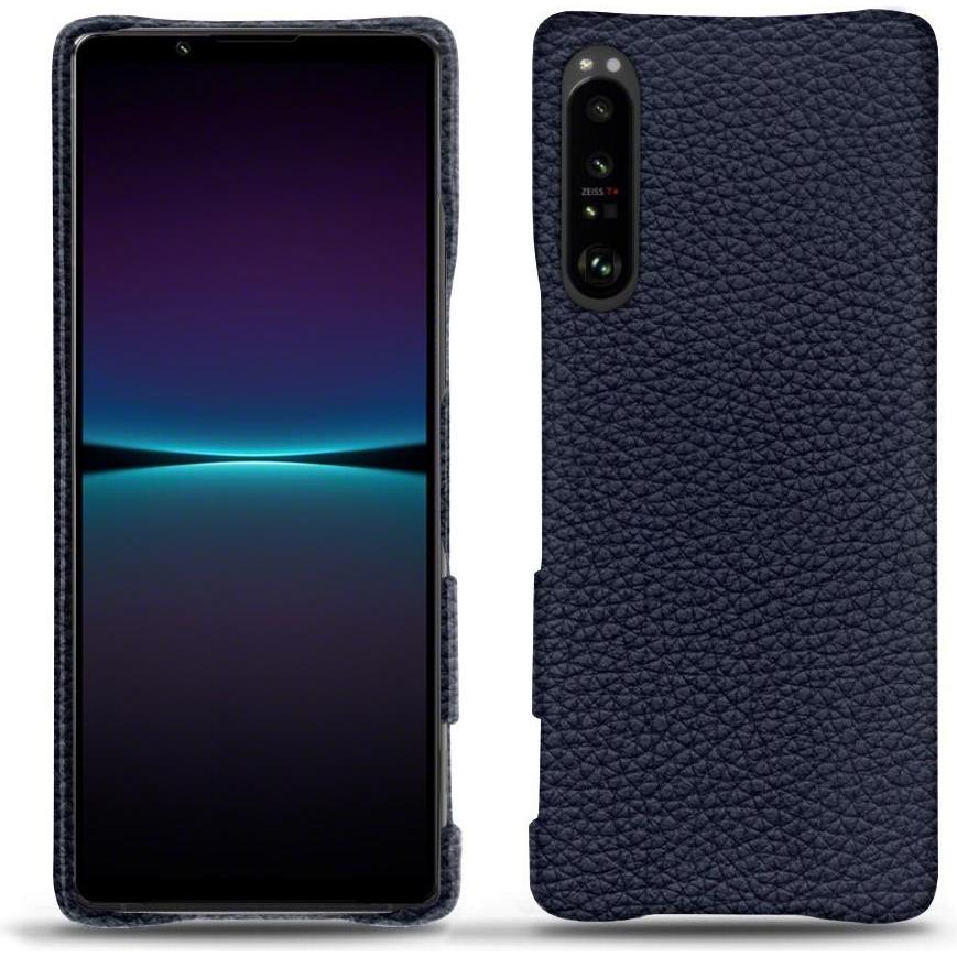Thumbnail - Noreve Lederschutzhülle (Sony Xperia 1 IV), Smartphone Hülle, Violett