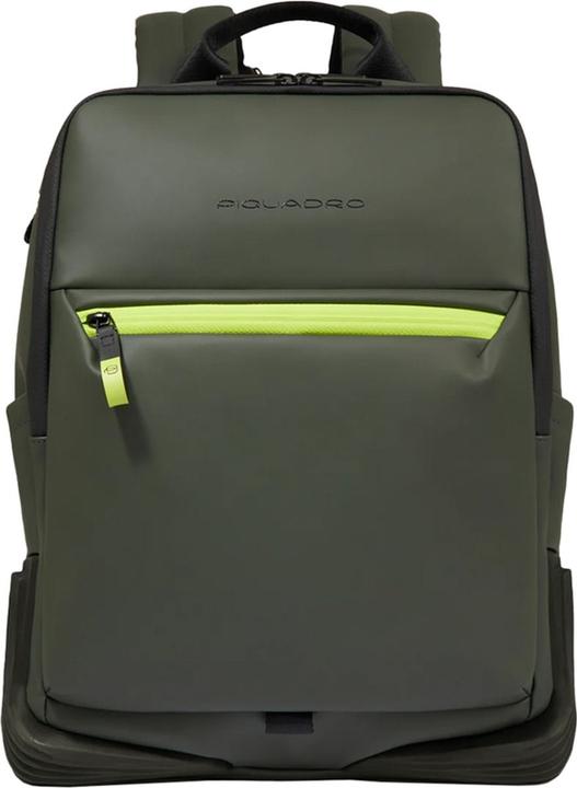 Actual product image Piquadro Laptoprugzak / Werktas / Rugtas - 14 inch - Leer - C2OW - Groen